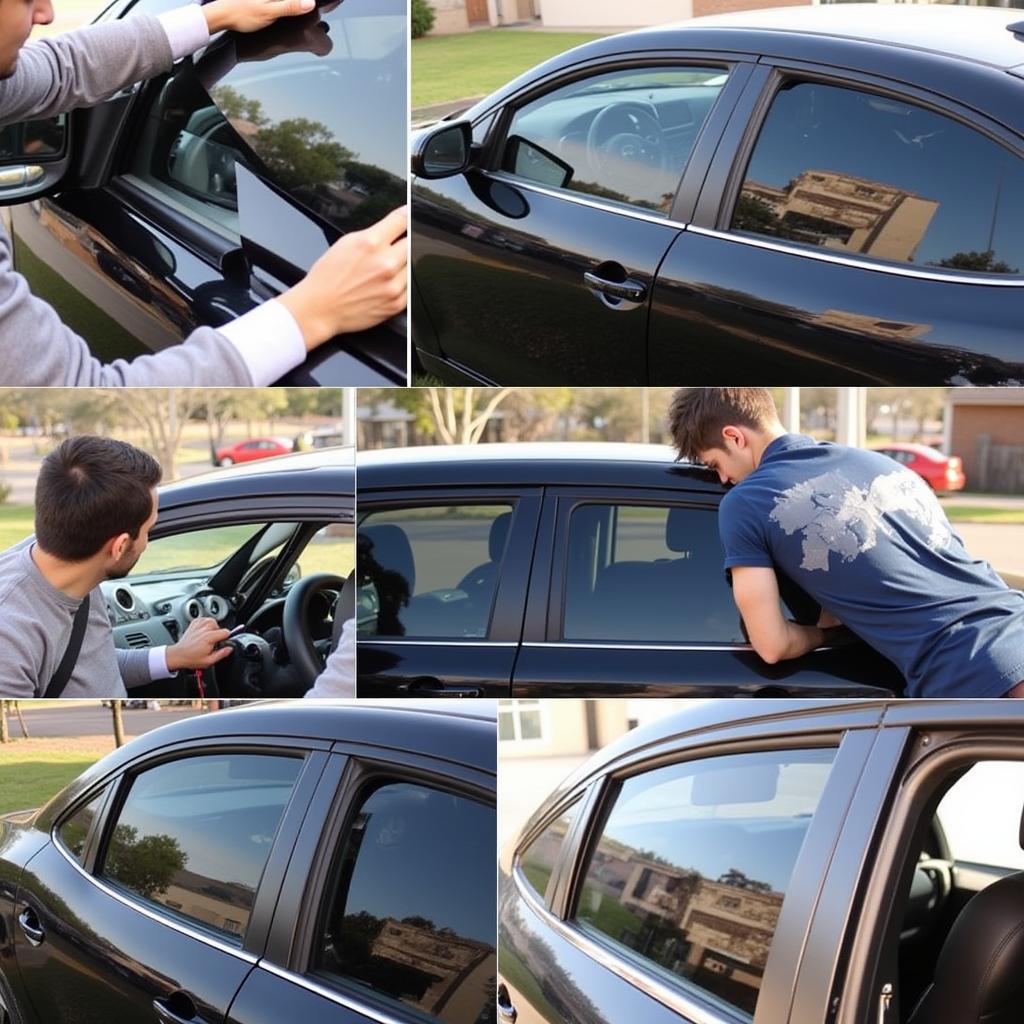 Car Window Tint Installation