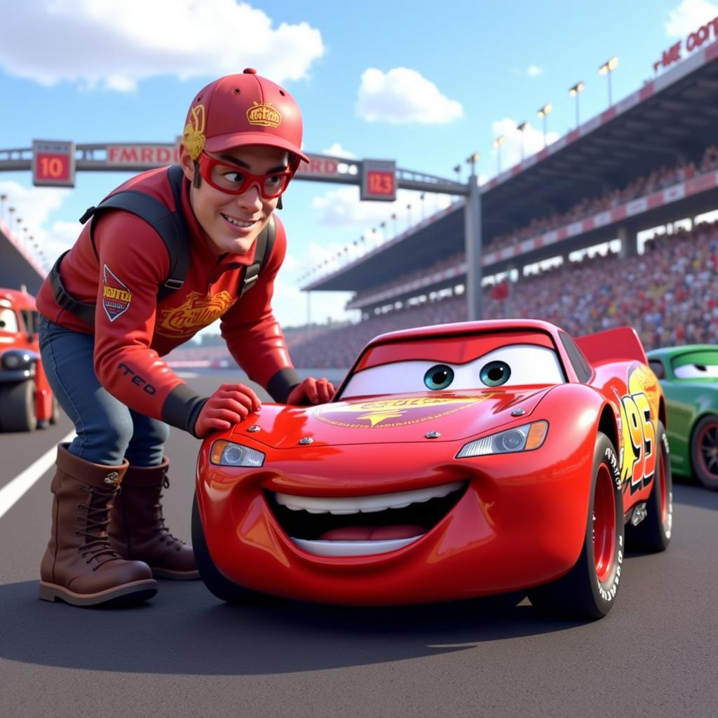 Cars 4: Lightning McQueen as a Mentor