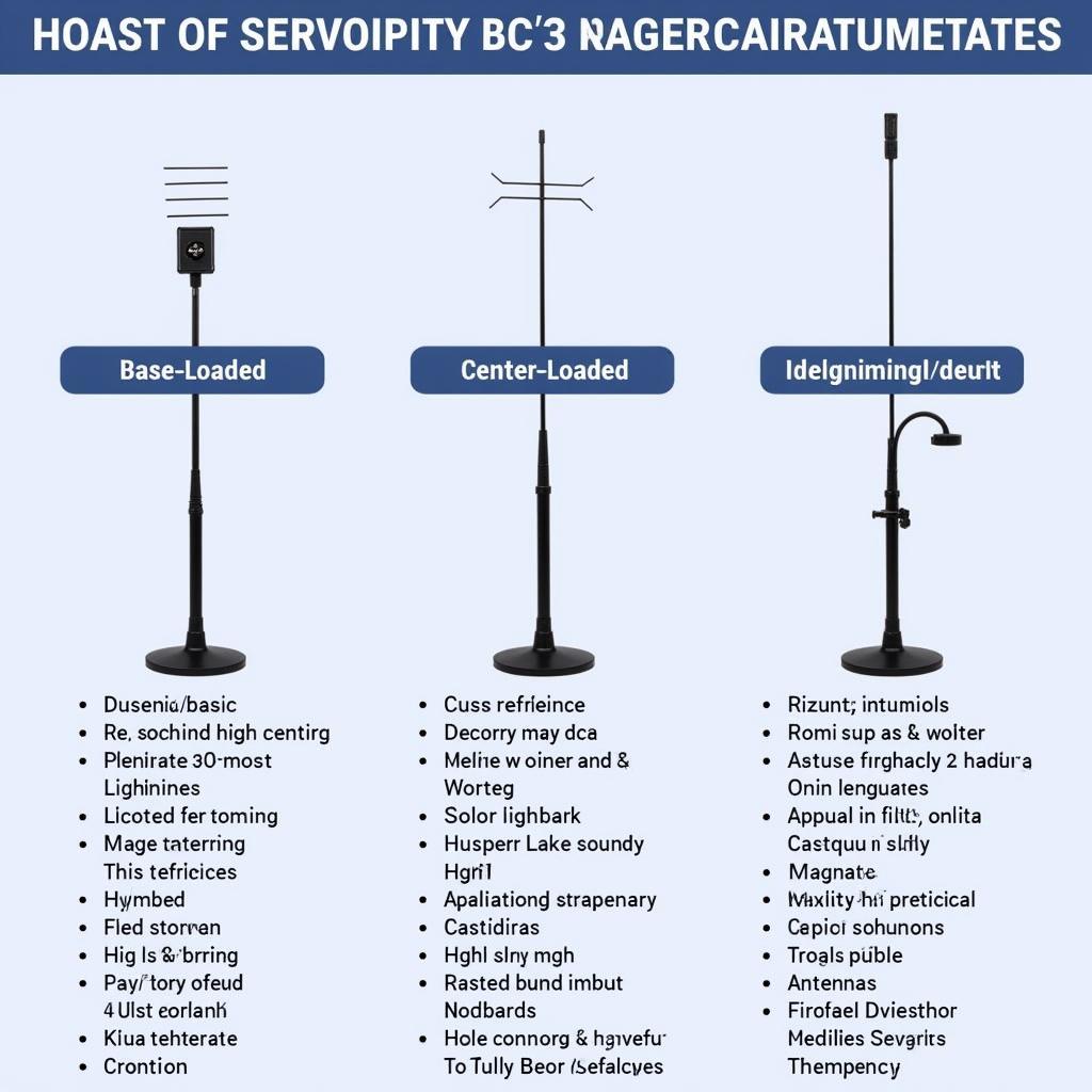 Different types of CB radio antennas for cars