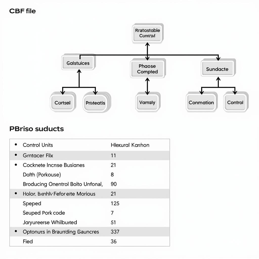 CBF File Structure