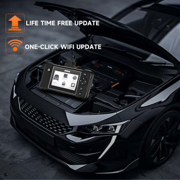 Check Engine ABS SRS Full System OBD2 Scanner Car Diagnostic Tool Code Readers - Image 6