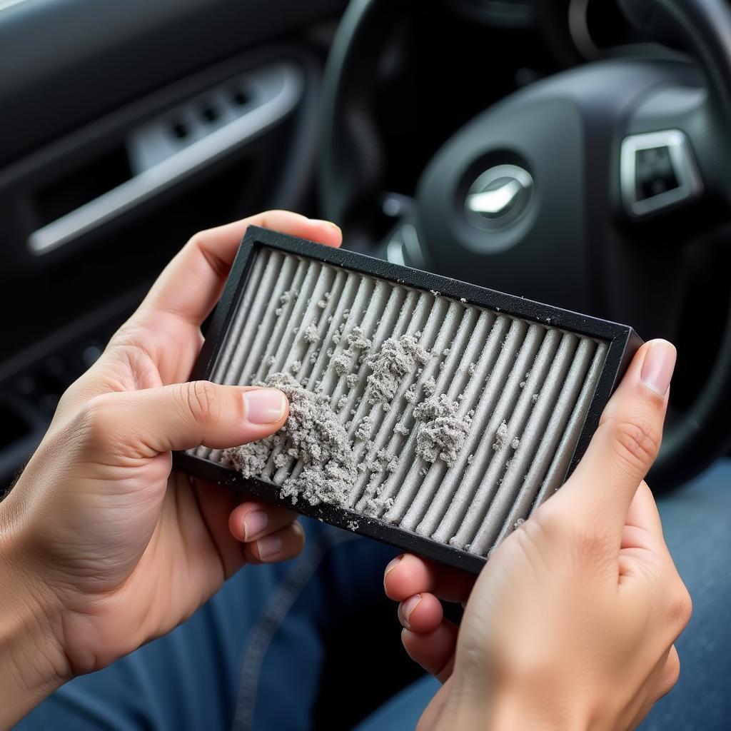 Checking the Car Air Filter