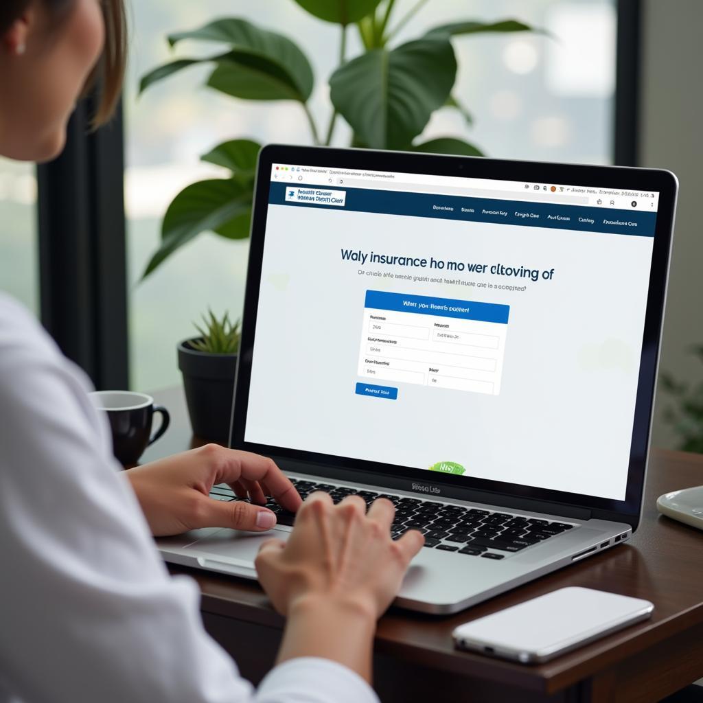 Patient Checking Insurance Coverage Online