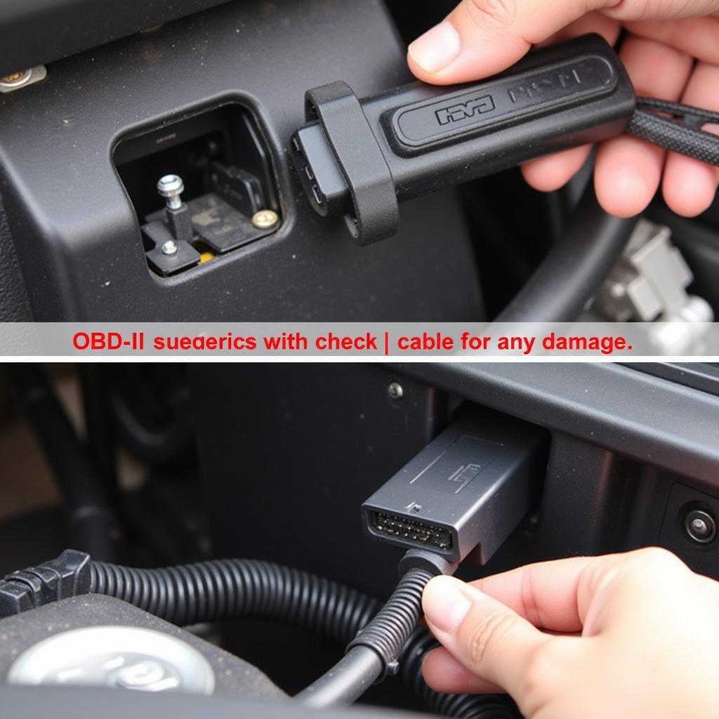 Checking OBD-II Port and Cable