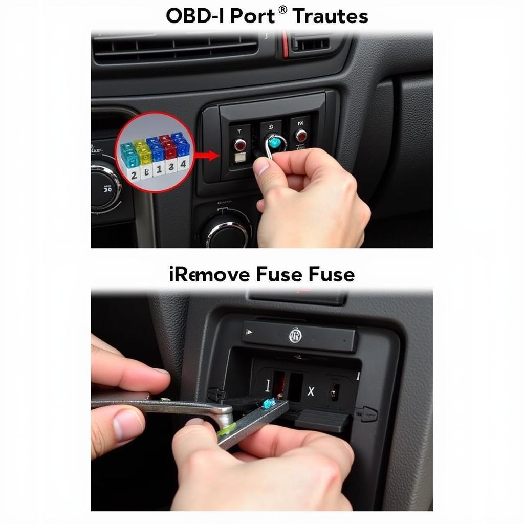 Checking the OBD-II Port Fuse in a 2014 Chevrolet Traverse