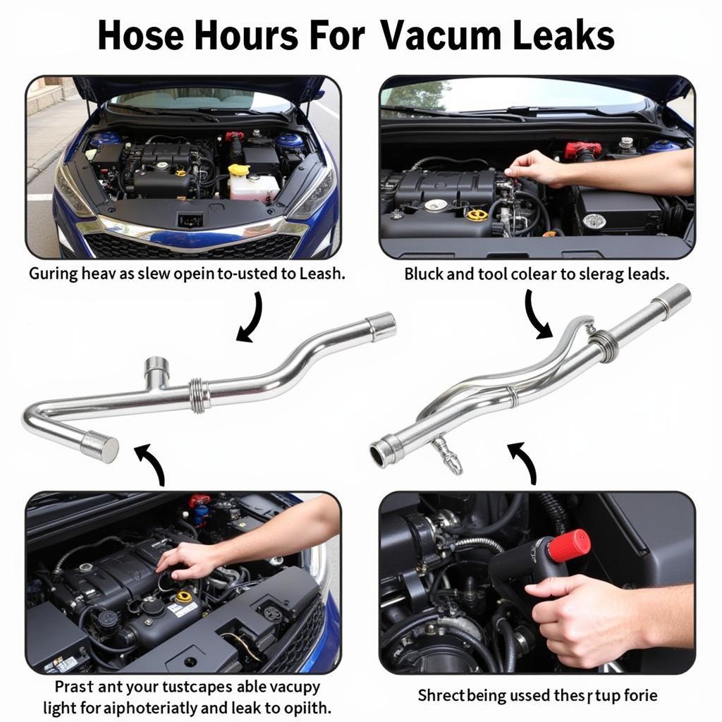 Inspecting Vacuum Hoses for Leaks