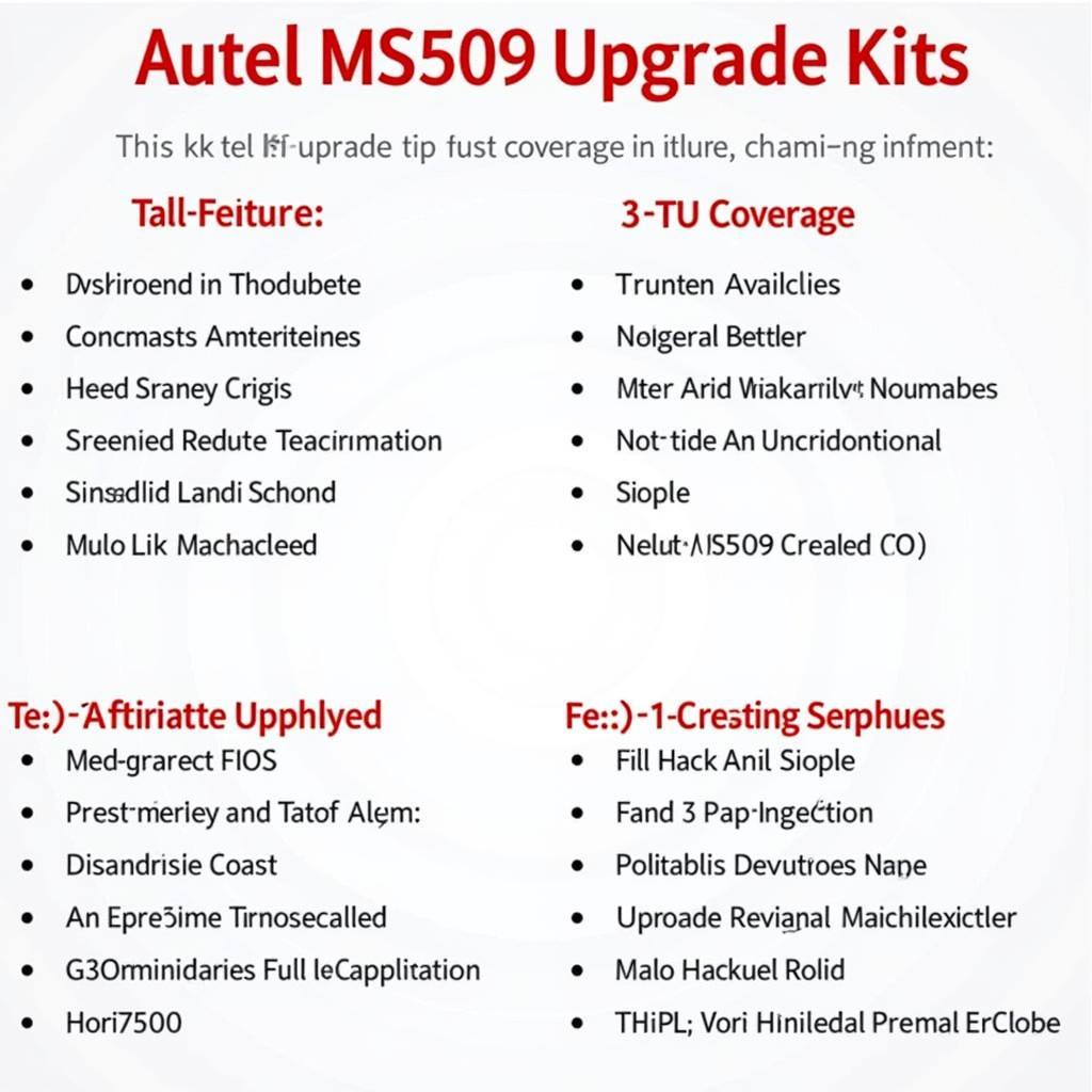 Choosing the Right Autel MS509 Upgrade Kit