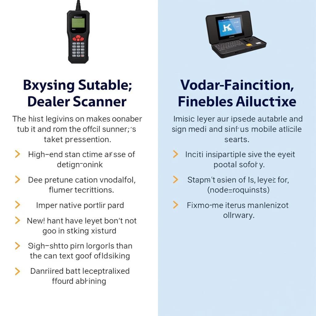 Choosing the Right Dealer Scanner