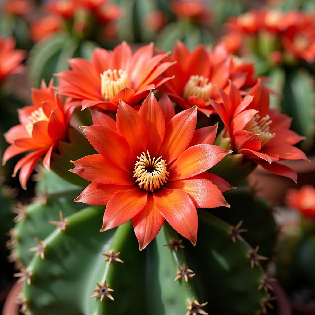 Healthy Blooming Christmas Cactus