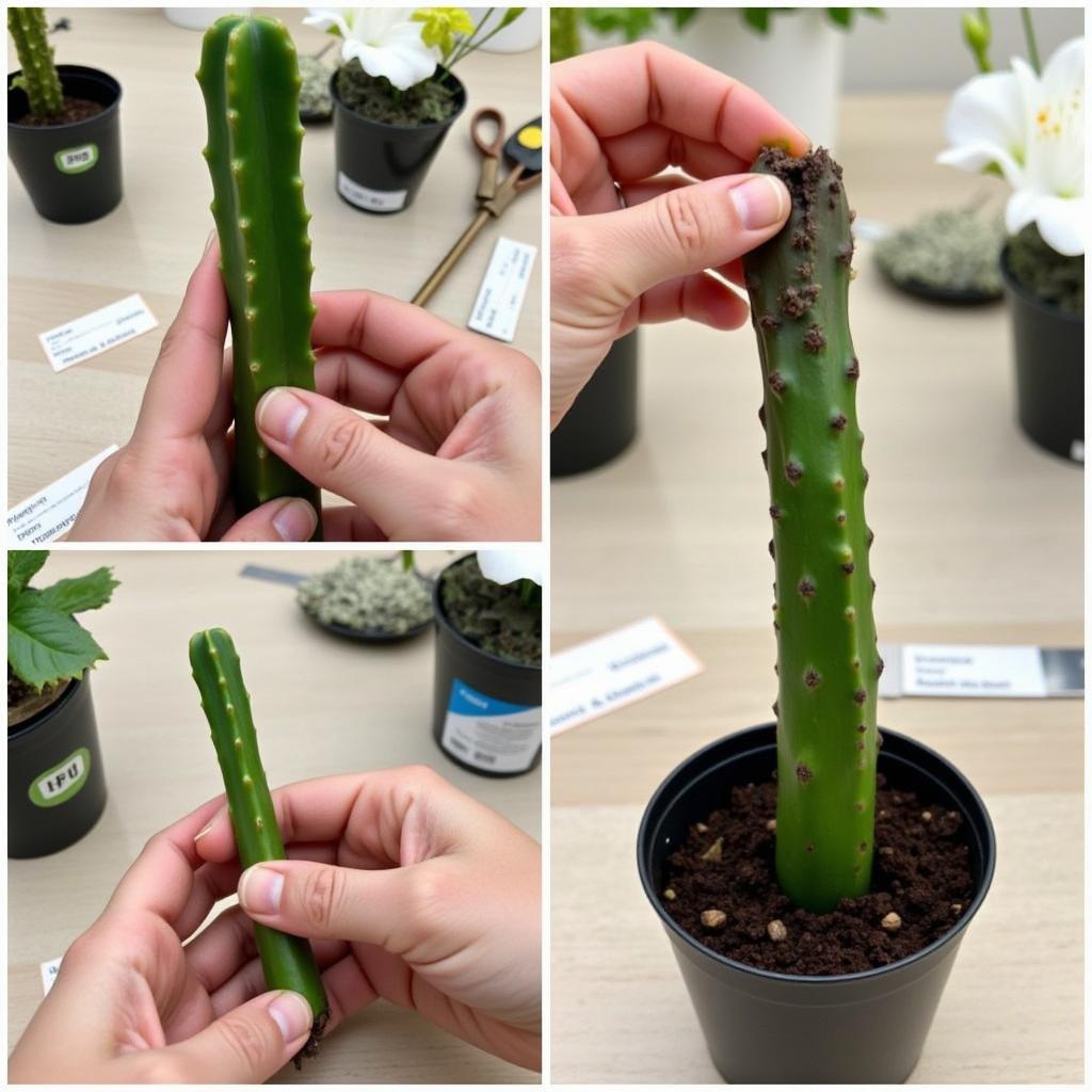 Propagating a Christmas Cactus