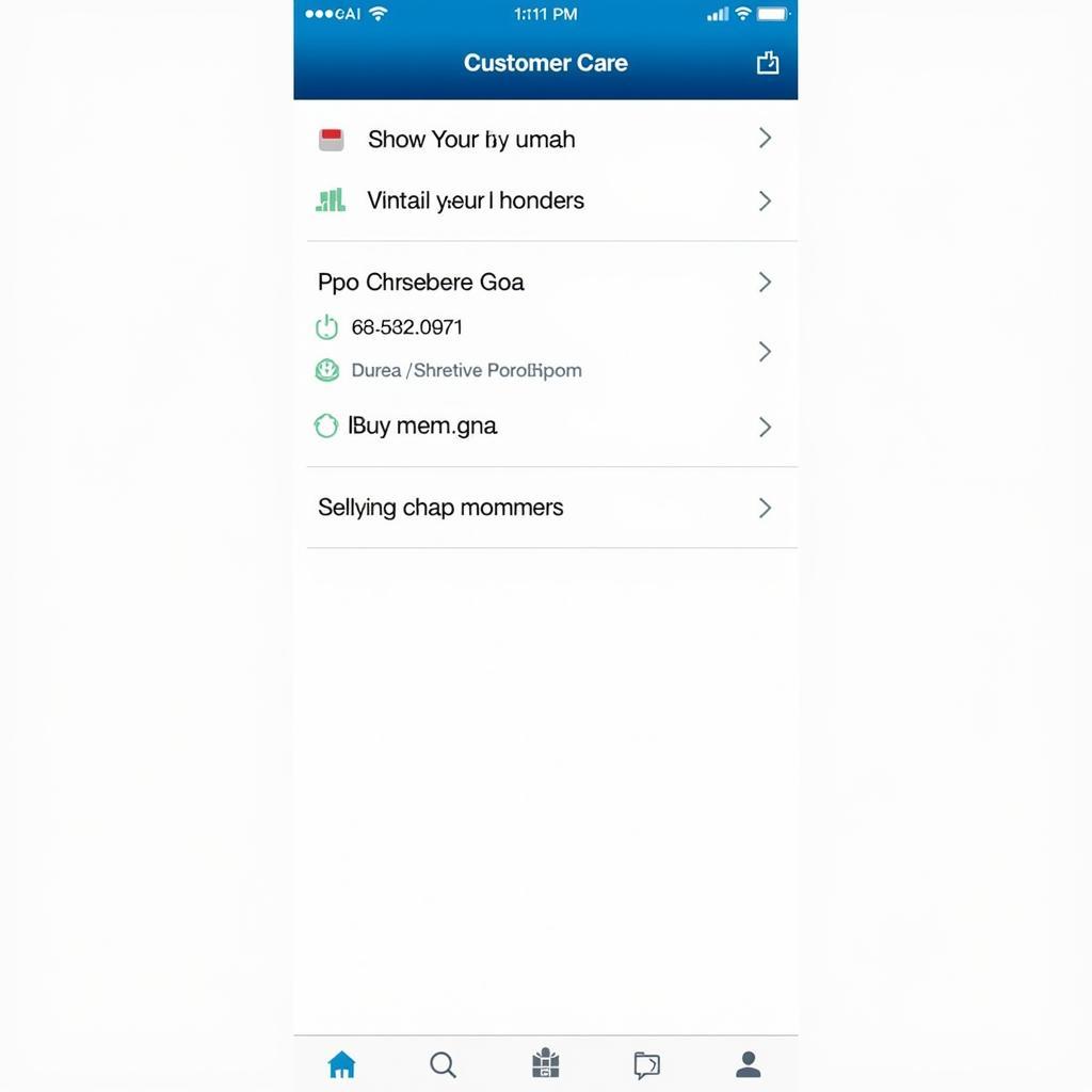 Citibank Mobile App Customer Care Options