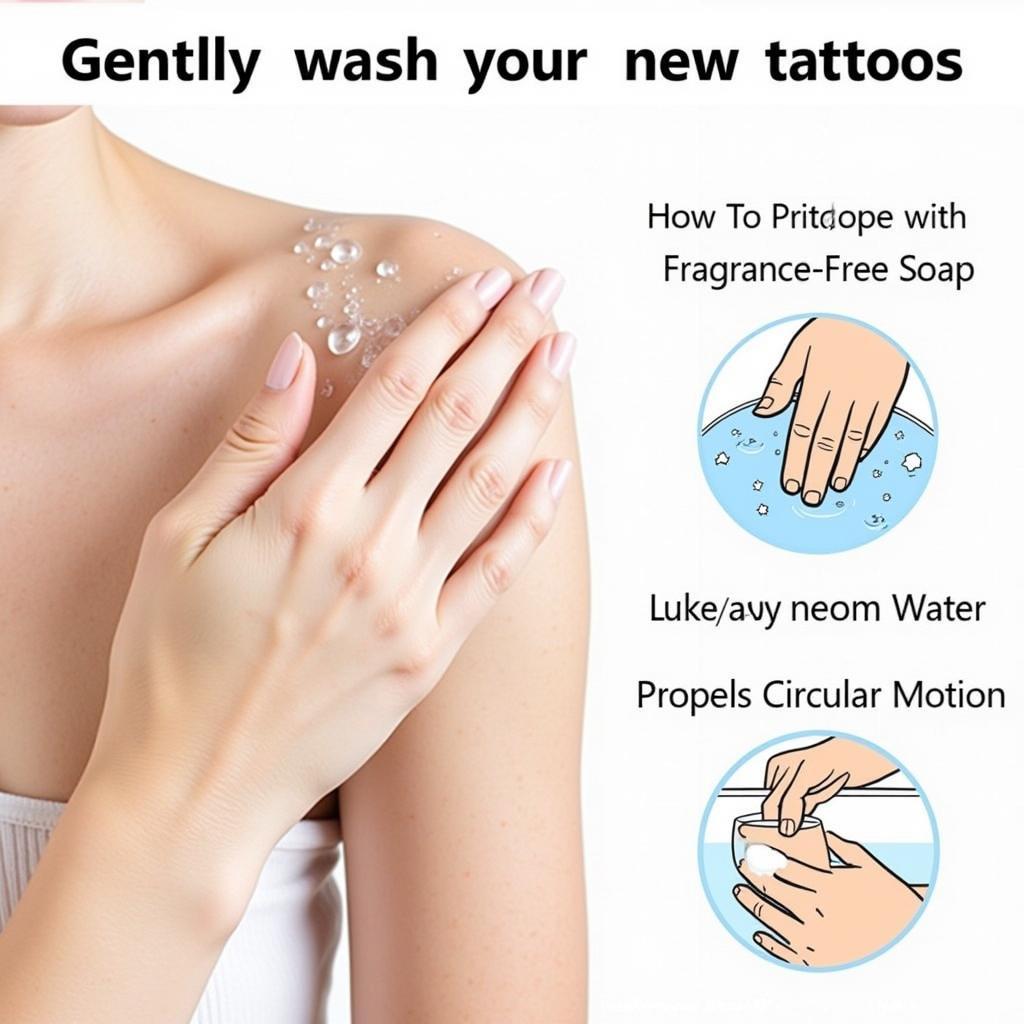 Cleaning a Fresh Tattoo Properly