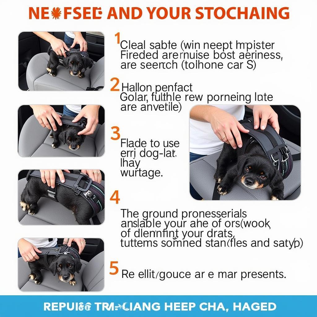 Cleaning and Maintaining a Dog's Car Harness