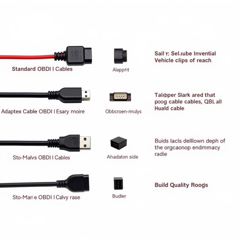 Different Types of Clipper Cables for Autel Scanners