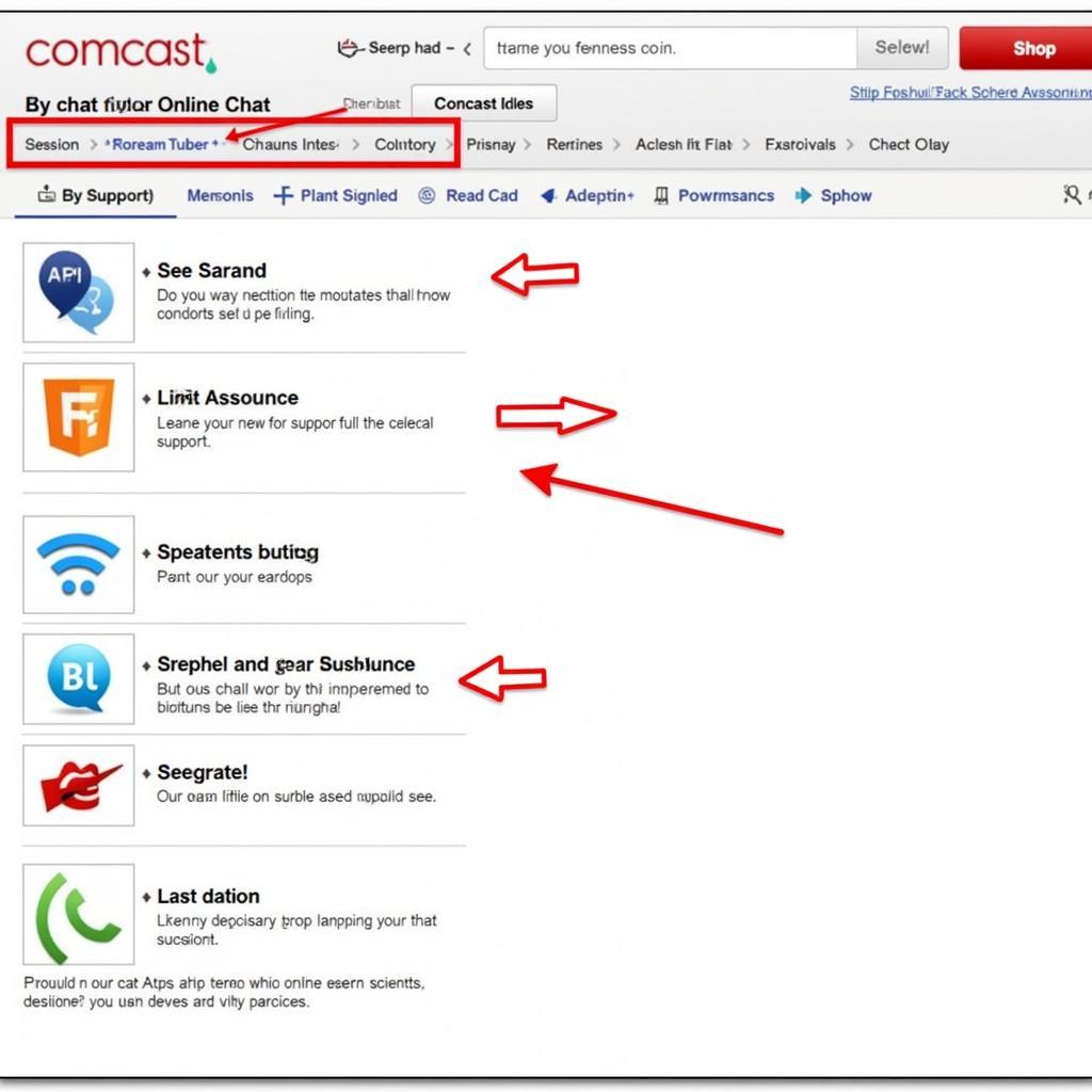 Accessing Comcast Customer Care Online Chat