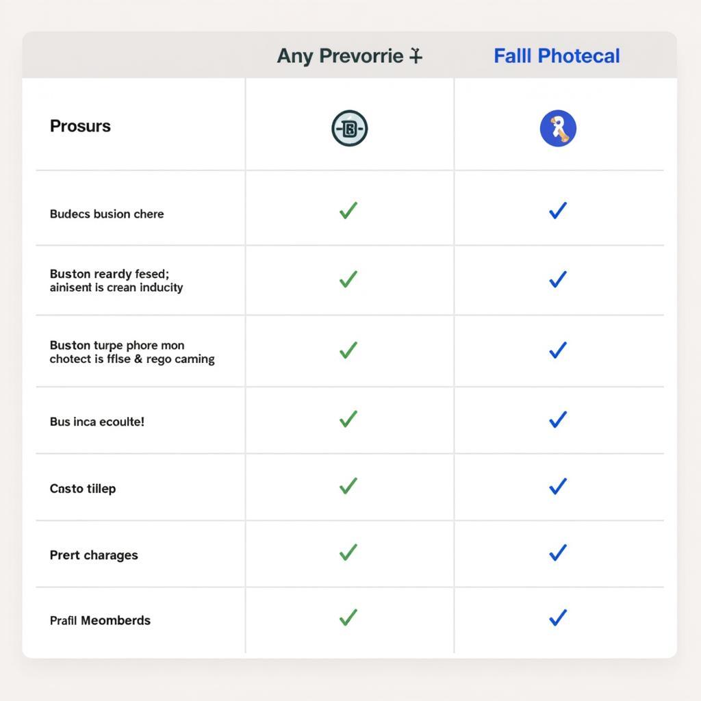 Comparison table of Amazon flipping scanner apps