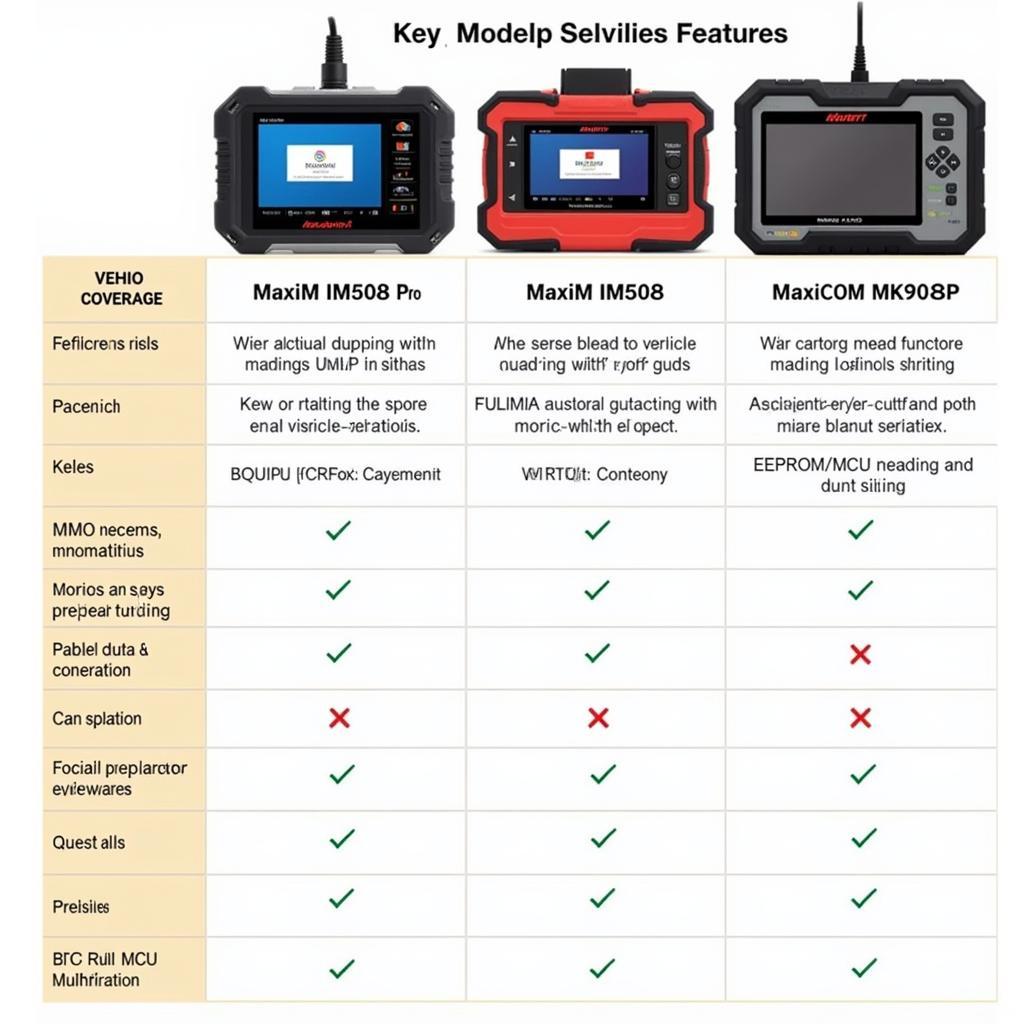 Comparing Autel Key Programming Scanners