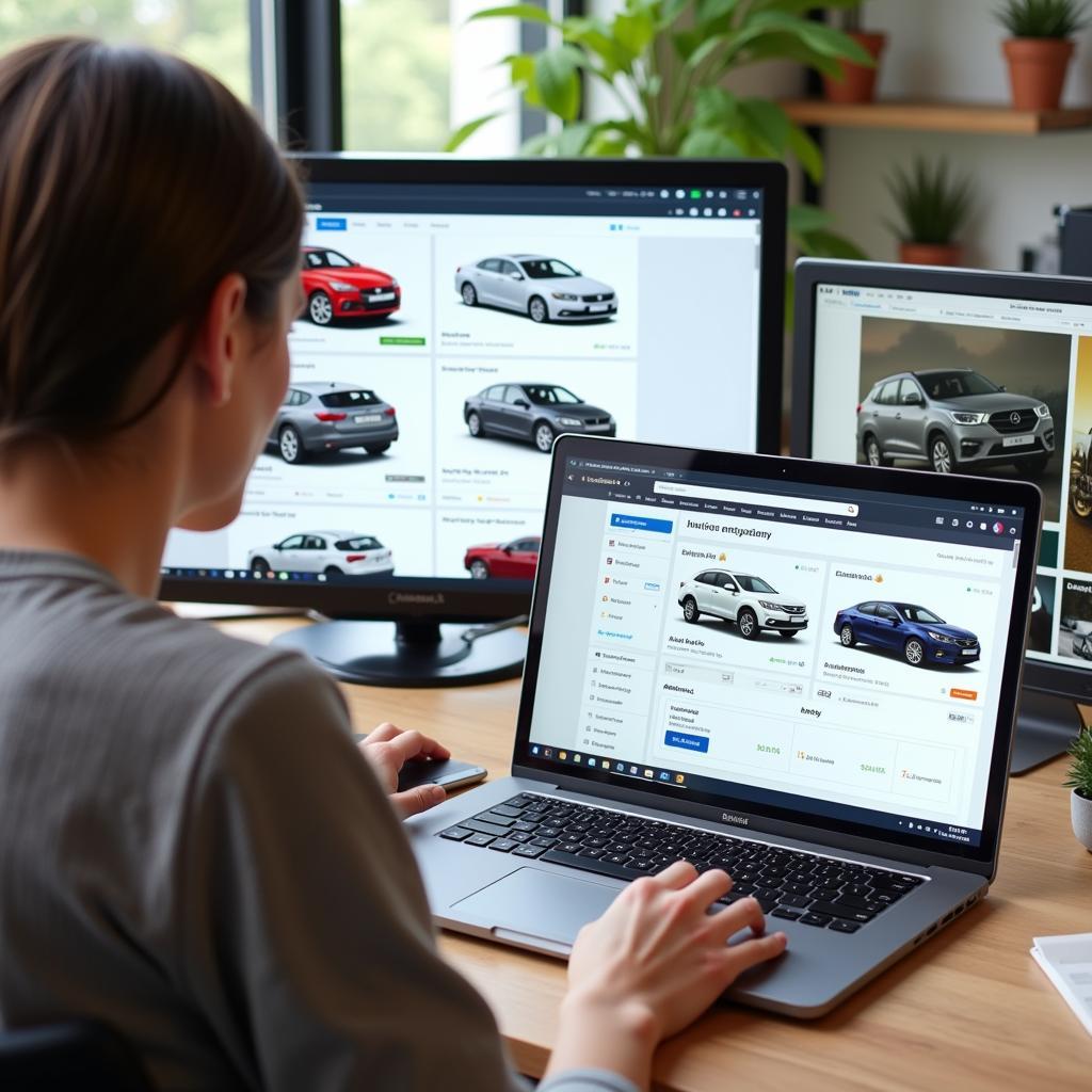 Comparing Car Models Online