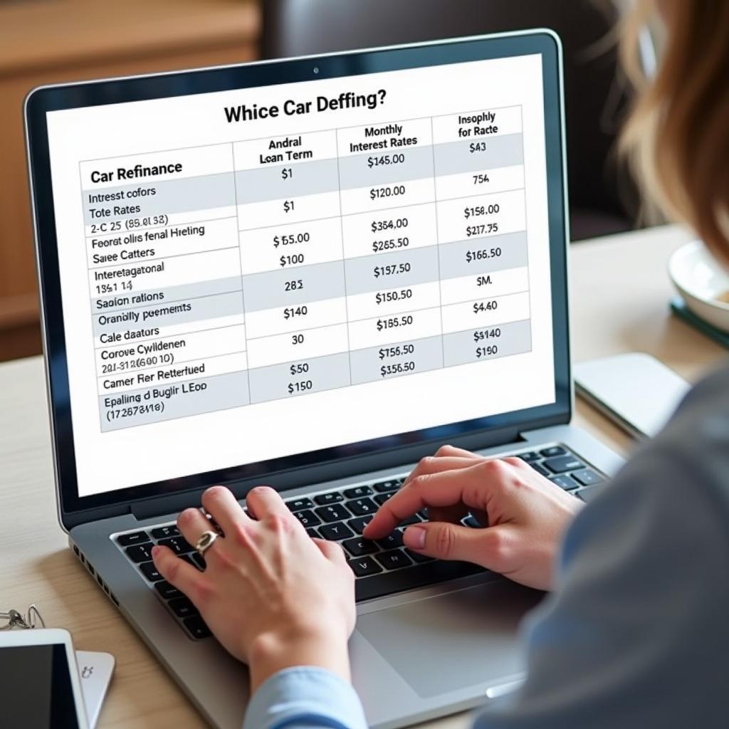 Comparing Car Refinance Offers