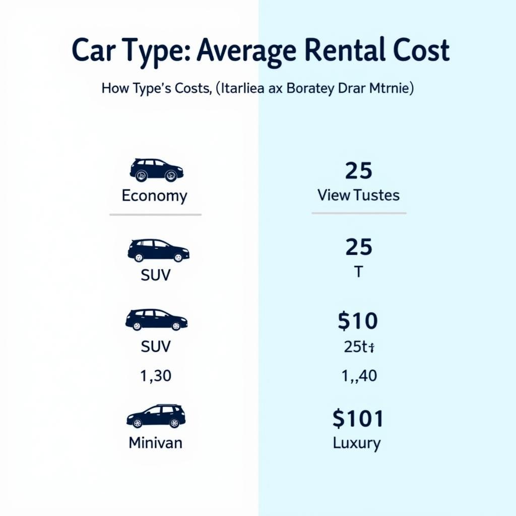 Comparing Car Rental Types and Costs