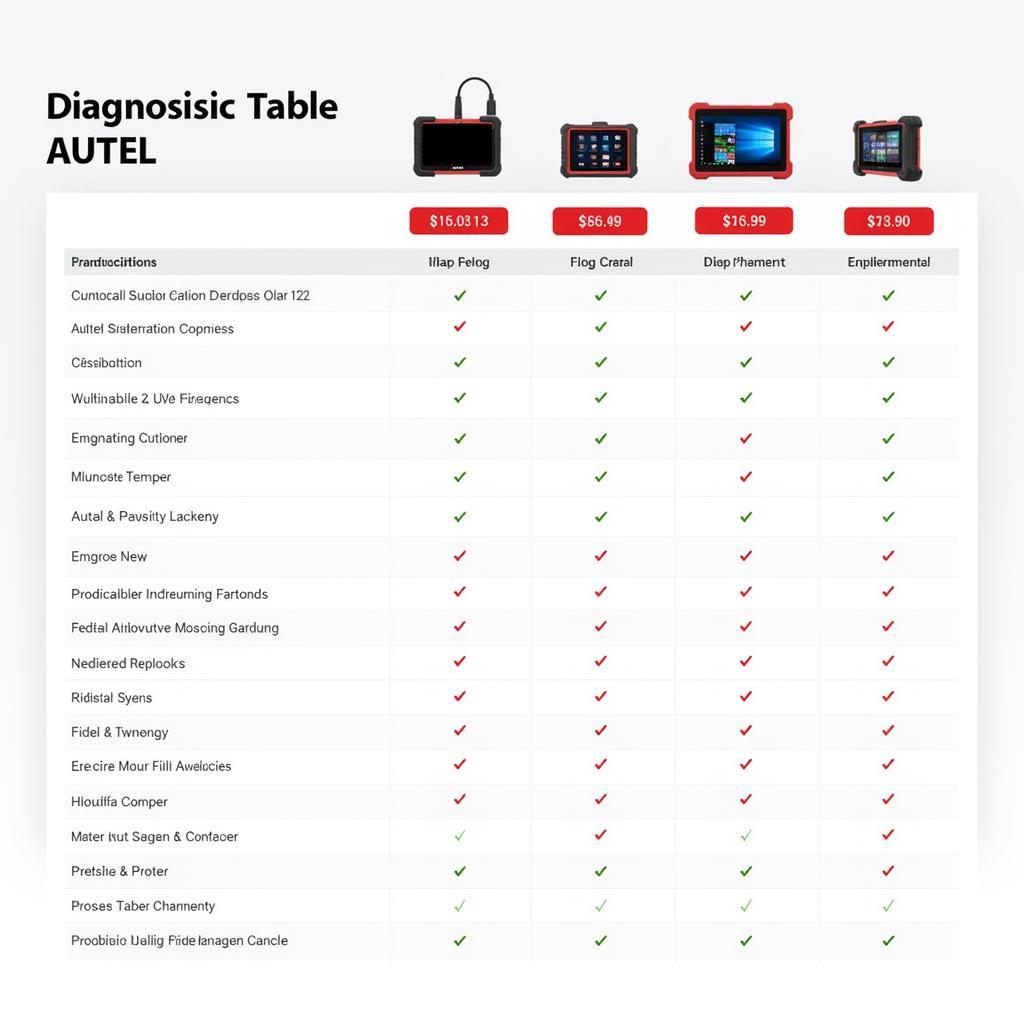 Comparing Different Autel Diagnostic Tools