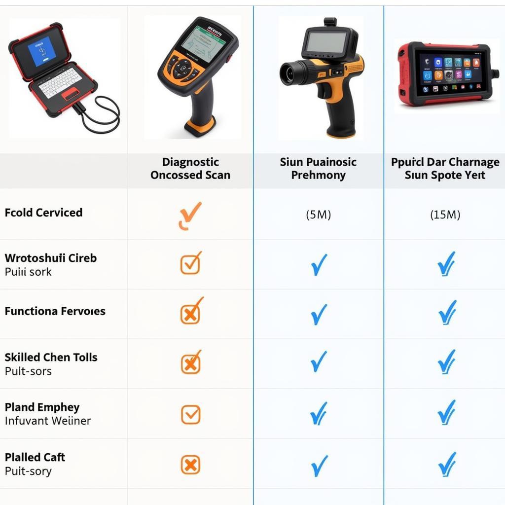 Comparing Different Diagnostic Scan Tools