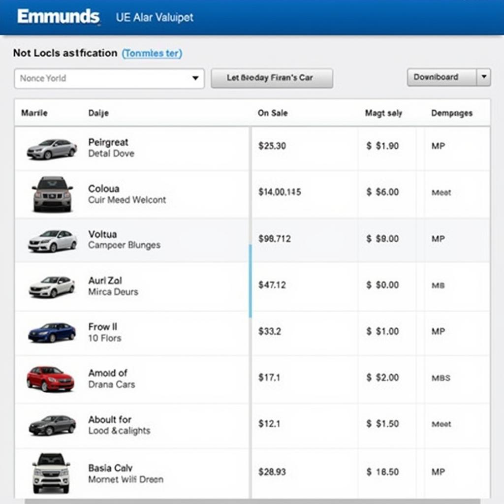 Comparing Edmunds with Local Listings