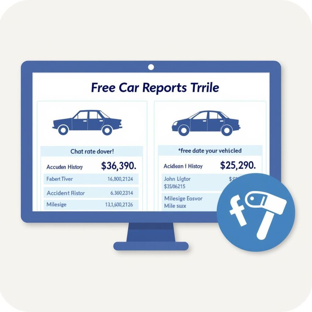 Comparing multiple free car reports