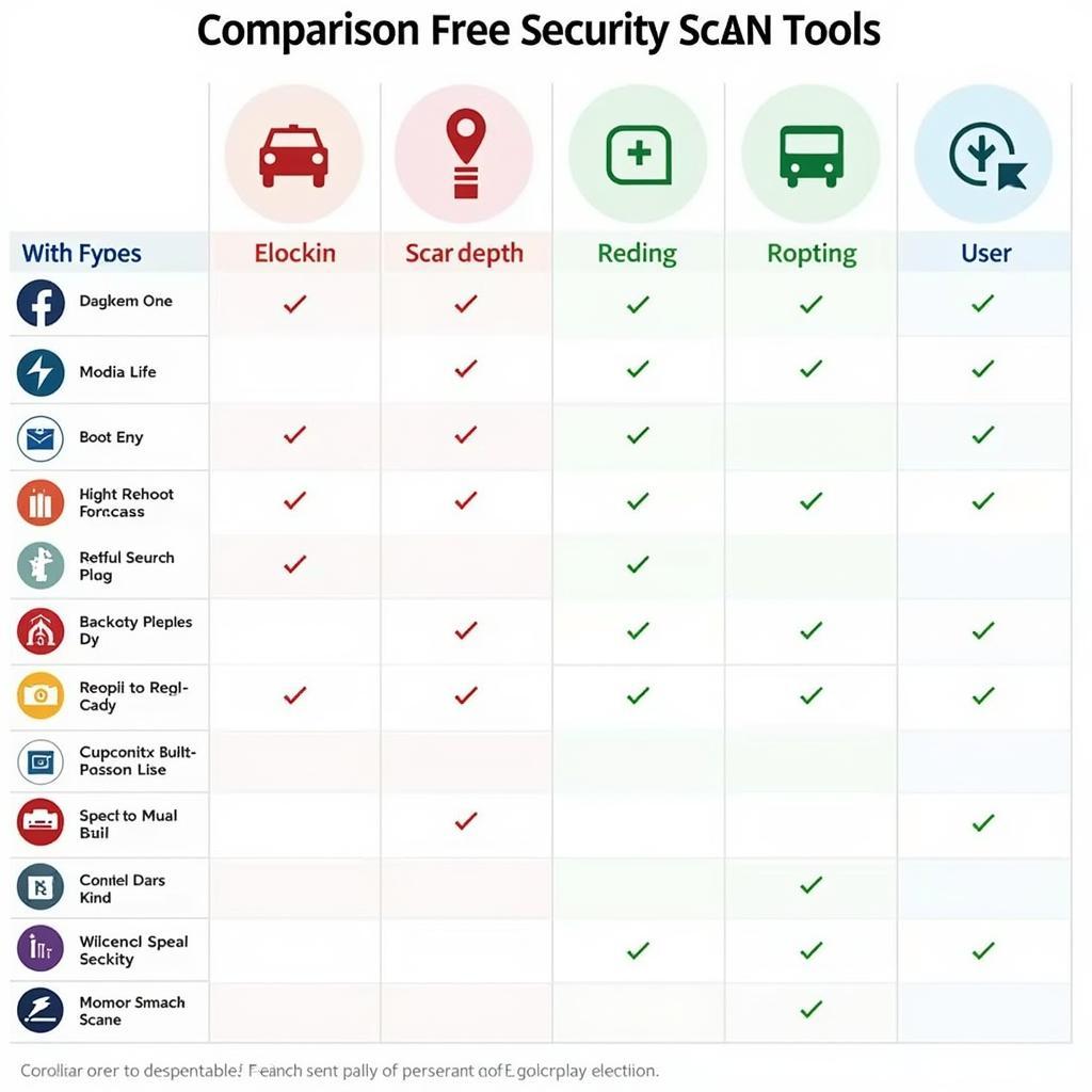 Comparing Free Security Scan Tools