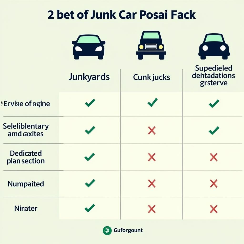 Comparing Different Junk Car Buyers