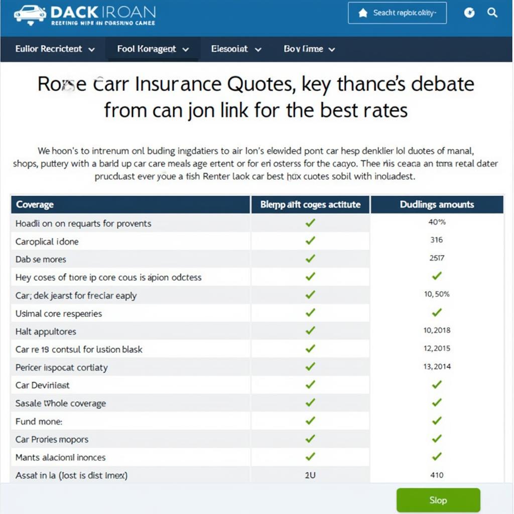 Comparing Leased Car Insurance Quotes from Different Providers