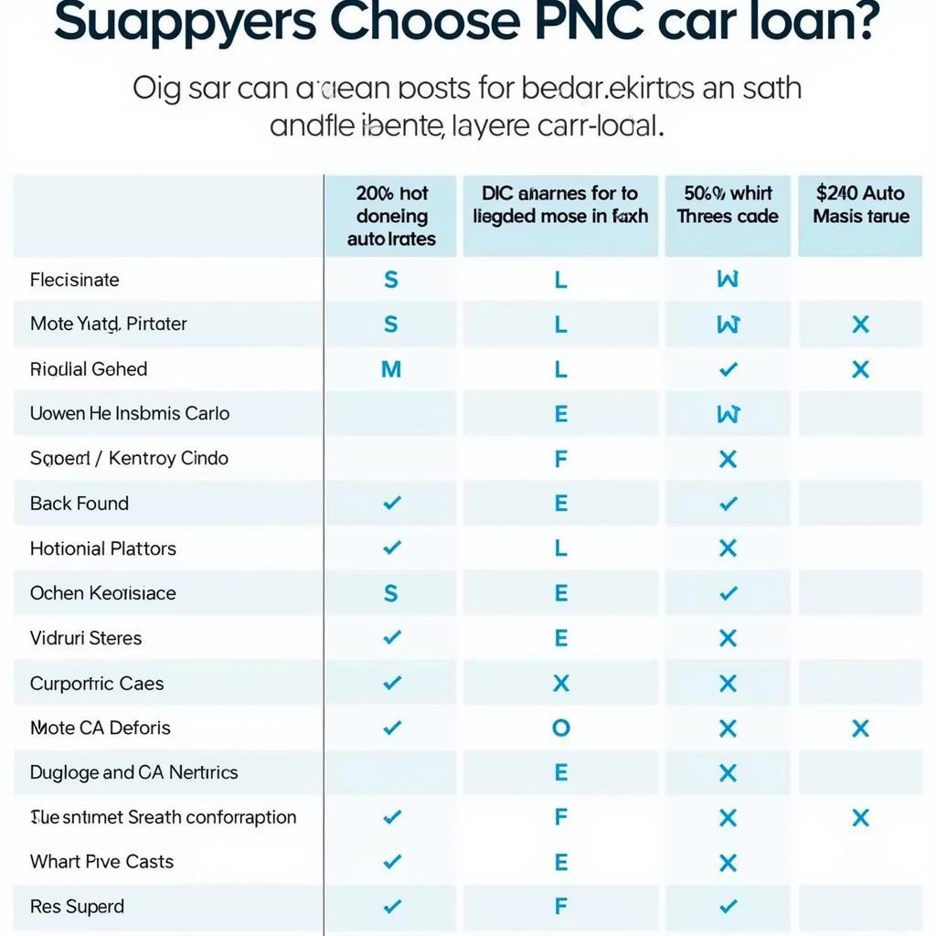 Comparing PNC Car Loan Rates