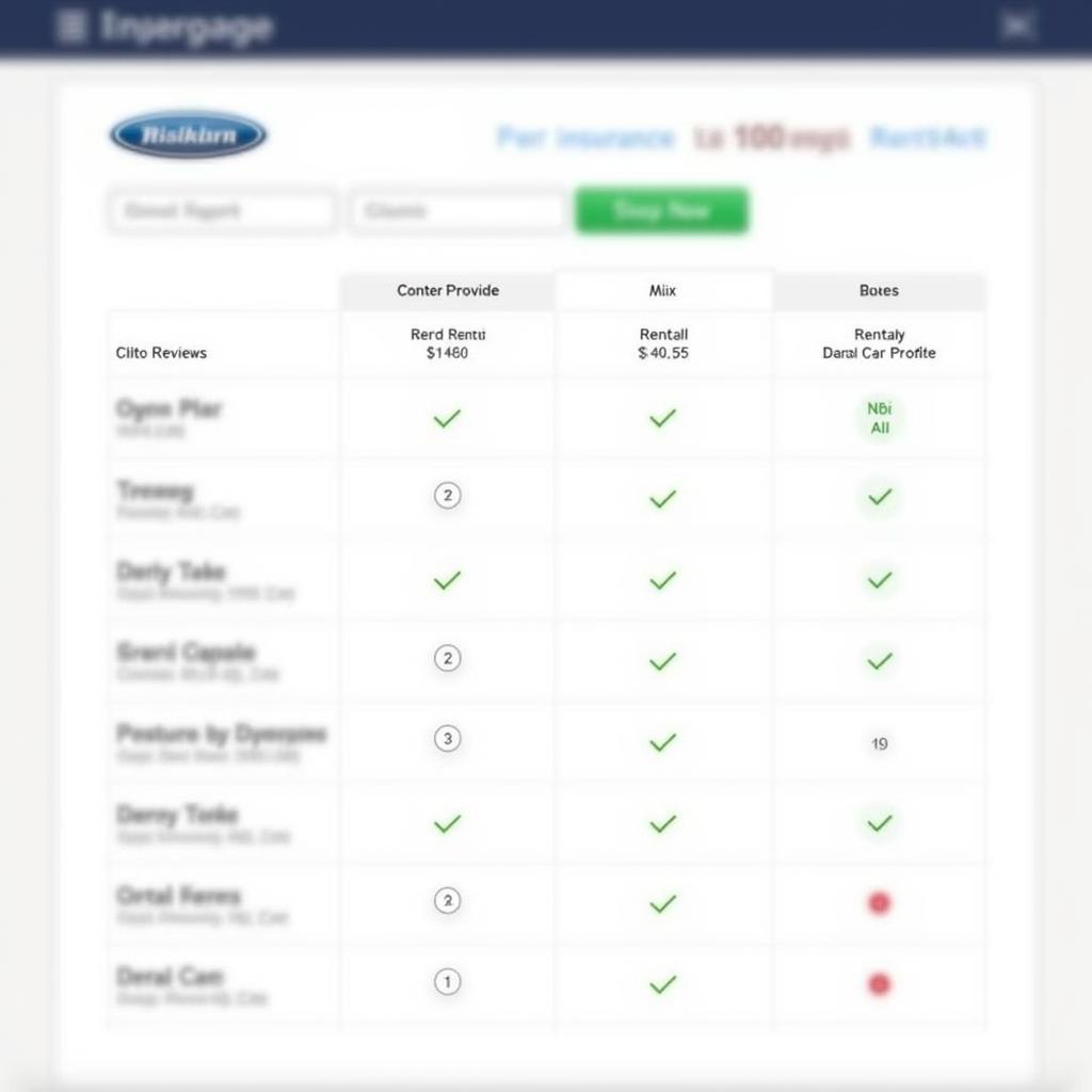 Comparing Rental Car Insurance Quotes Online