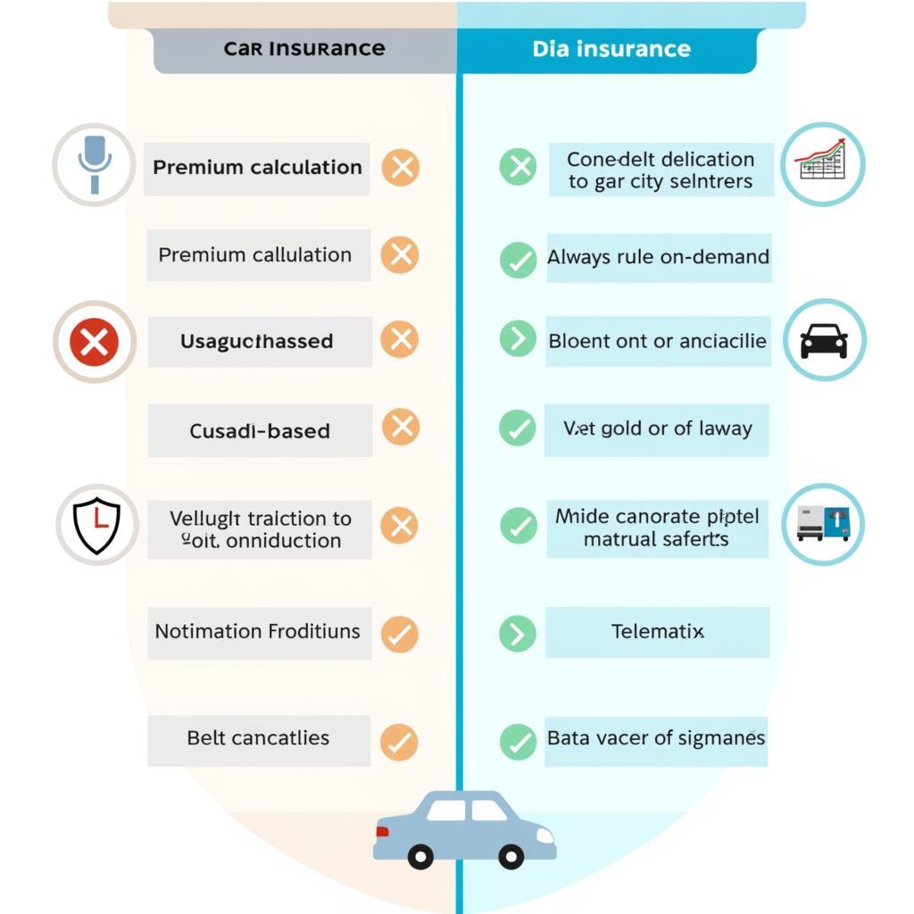 Comparing Traditional and Toggle Car Insurance