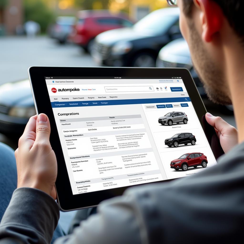 Comparing Used Cars Online Using Automotive Research Websites