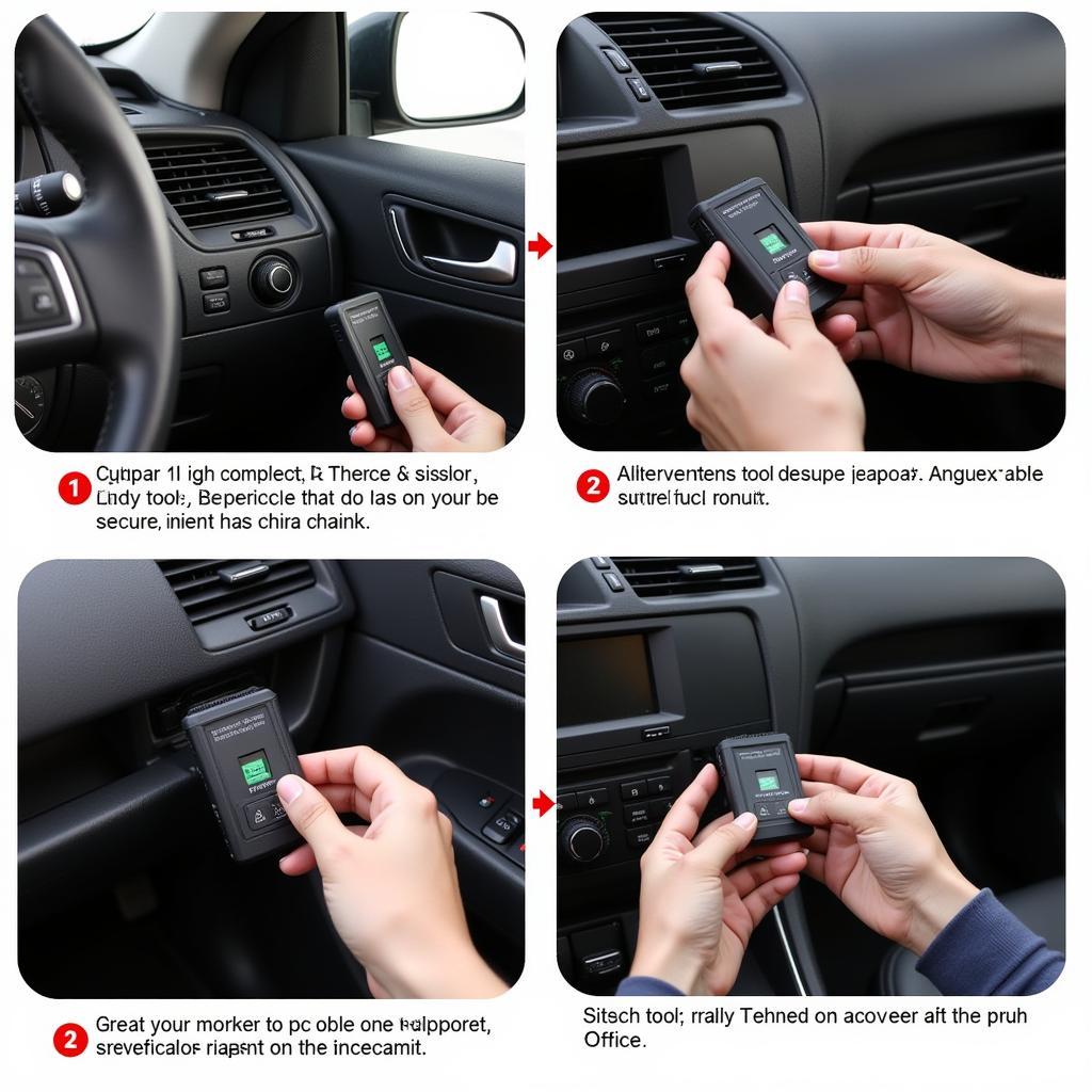 Connecting a Jaguar Scan Tool to the OBD-II Port