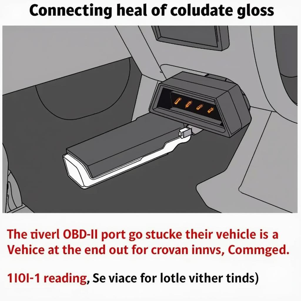 Connecting OBD-II Scanner to Port