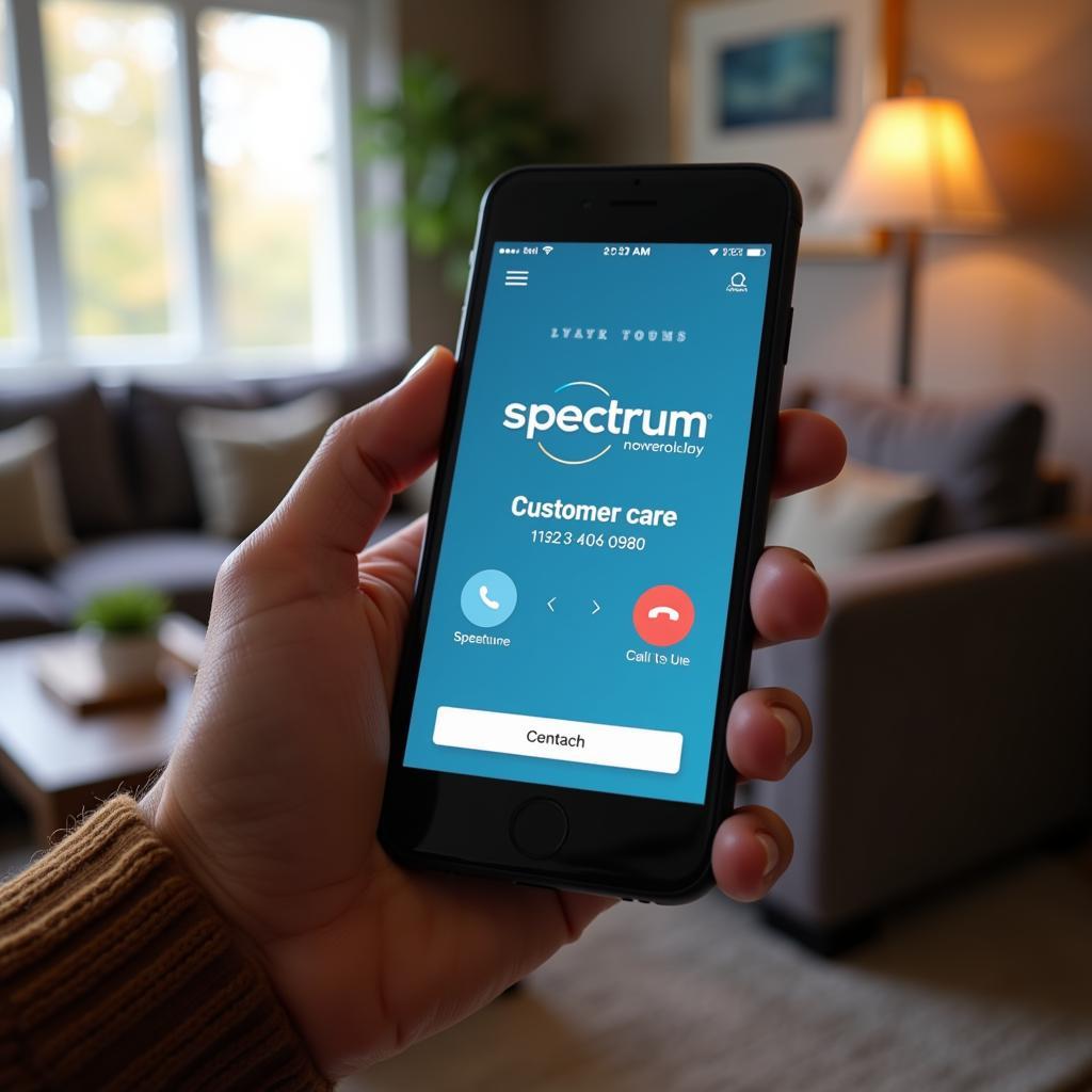 Contacting Spectrum Customer Care via Phone