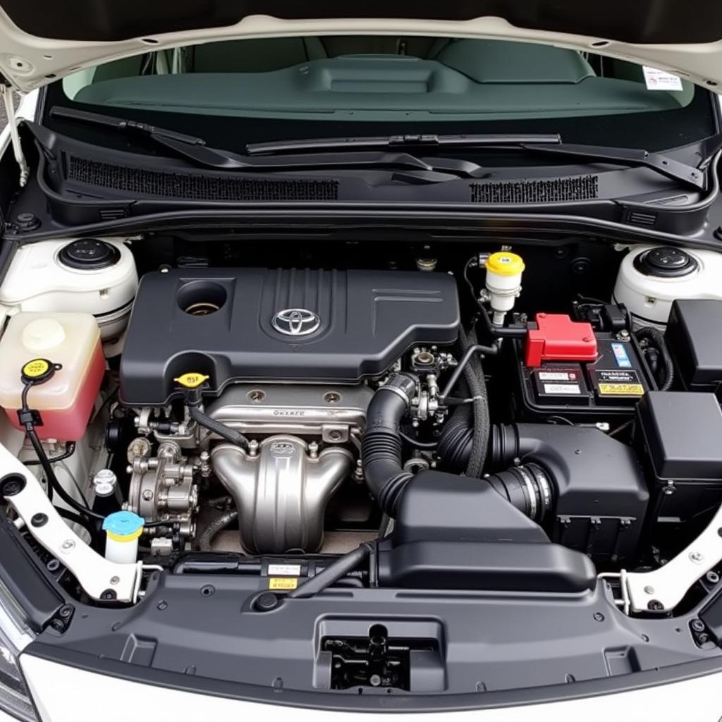 Toyota Corolla Hybrid Engine Bay