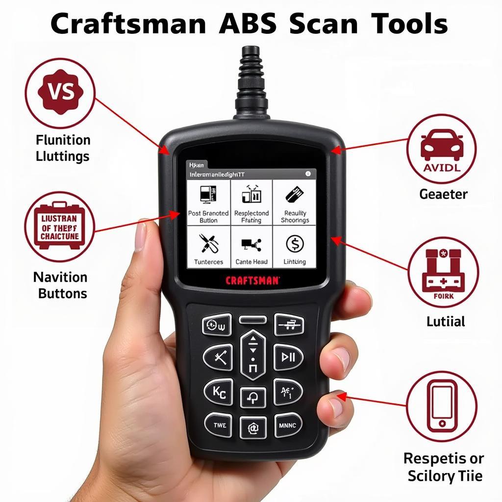 Craftsman ABS Scan Tool Features and Functions