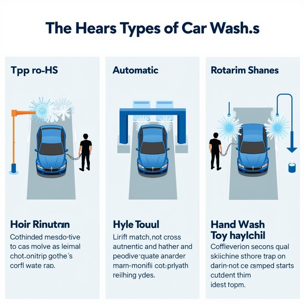 Different Crystal Car Wash Types