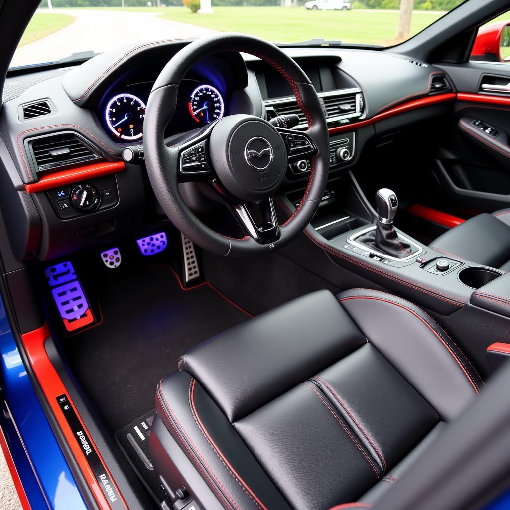 Customized Car Interior