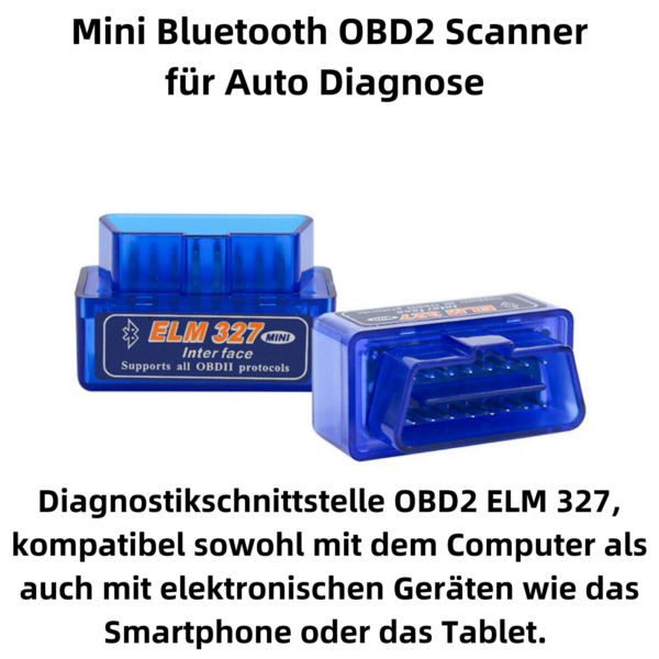 D20C Mini Bluetooth OBD2 Scanner for Car Diagnosis Eobd Tool Check - Image 3