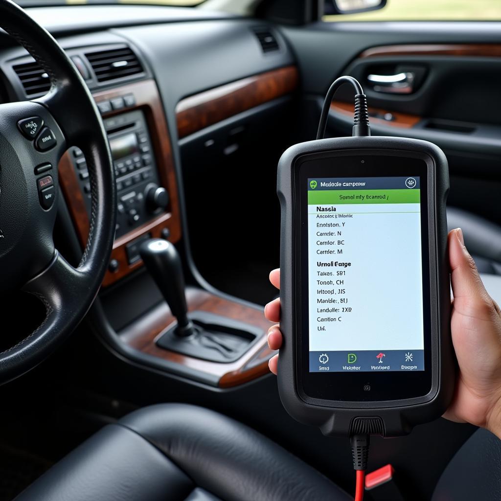 Dealer Scanner Diagnosing a 1999 Lincoln Town Car