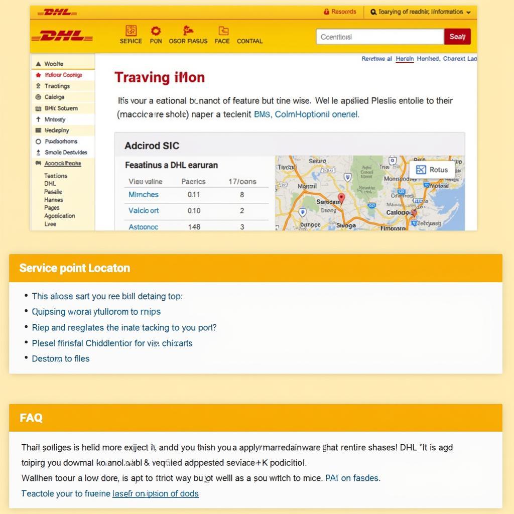 Accessing DHL's Online Customer Care Resources