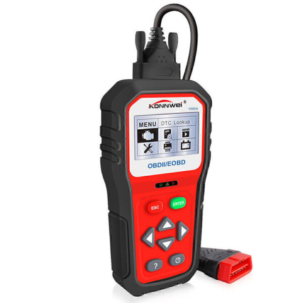 Diagnostic Scanner Code Reader Troubleshooting Device W818 OBD2 EOBD OBD2 Car Tool Set- - Image 4