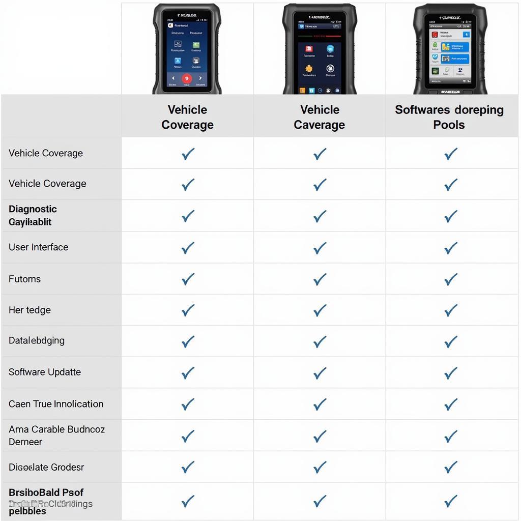 Comparing Key Features of Diagnostic Scanners