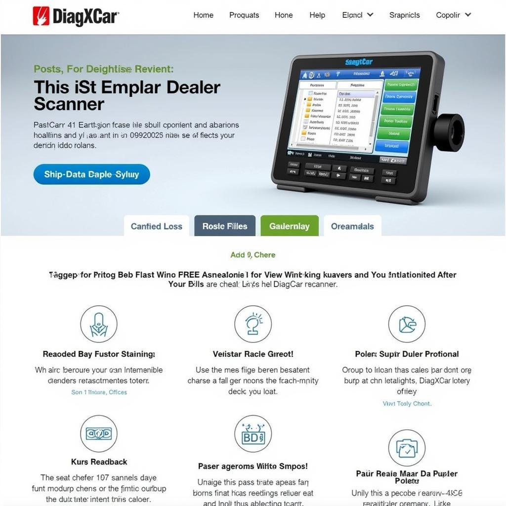 DiagXcar Website Dealer Scanner Reviews