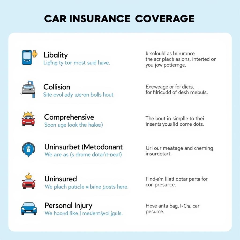 Different Types of Car Insurance Coverage