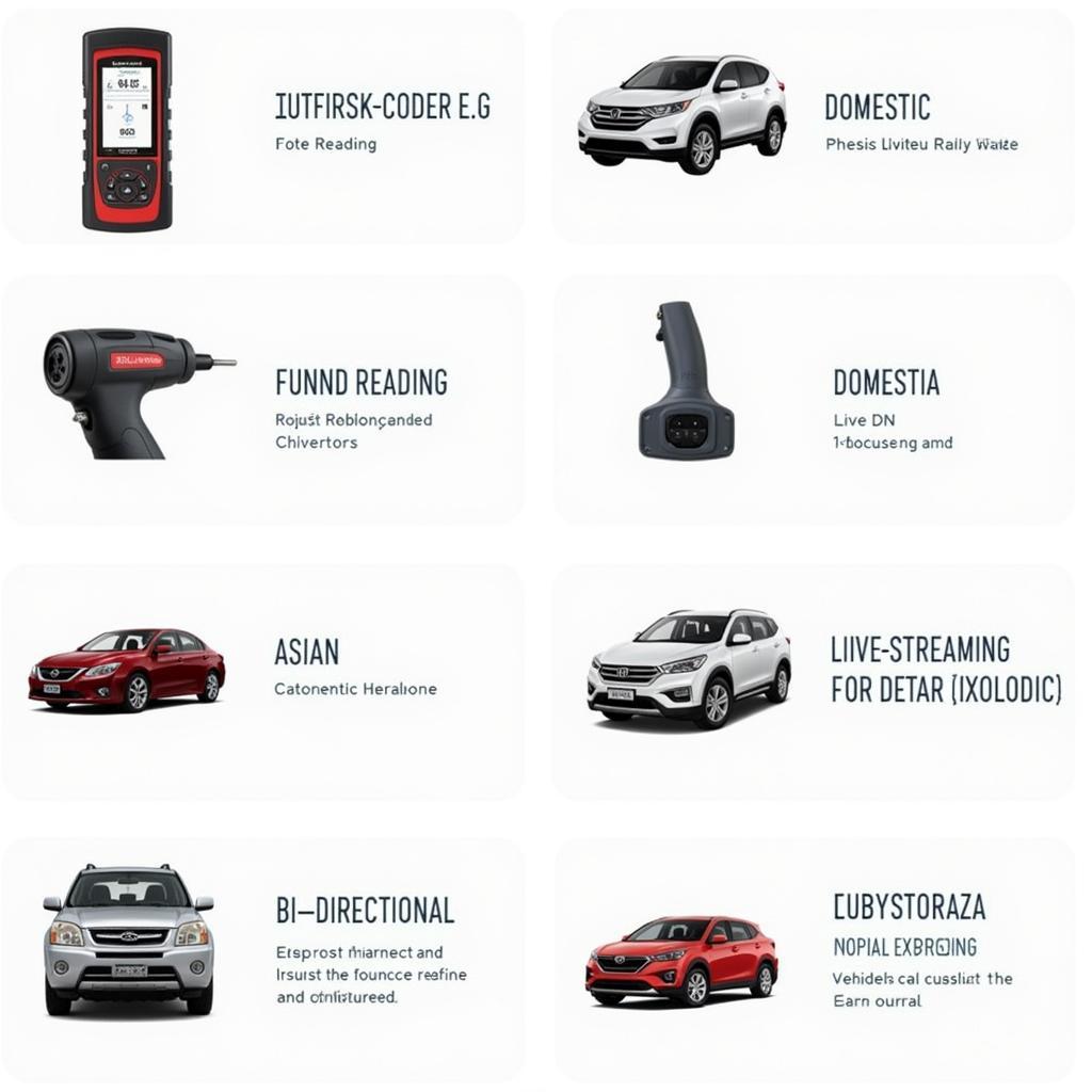 Different Types of Dealer Scanners for Various Vehicle Makes